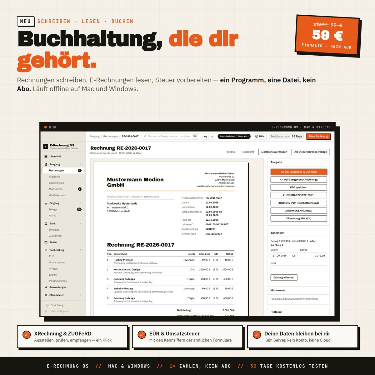 E-Rechnung OS