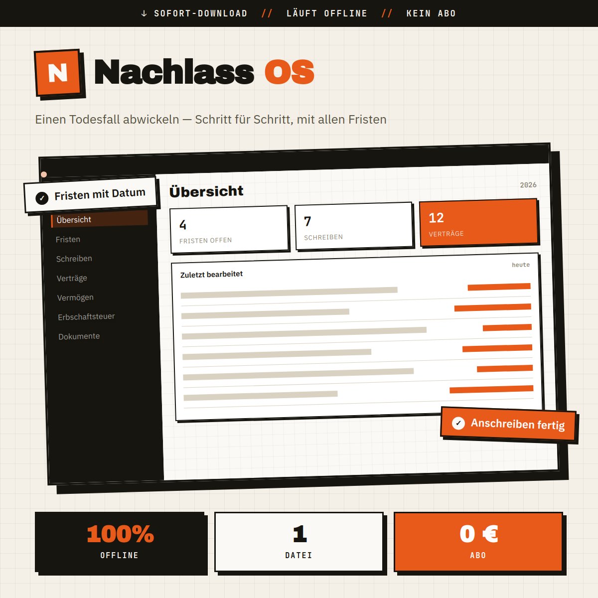 Nachlass OS