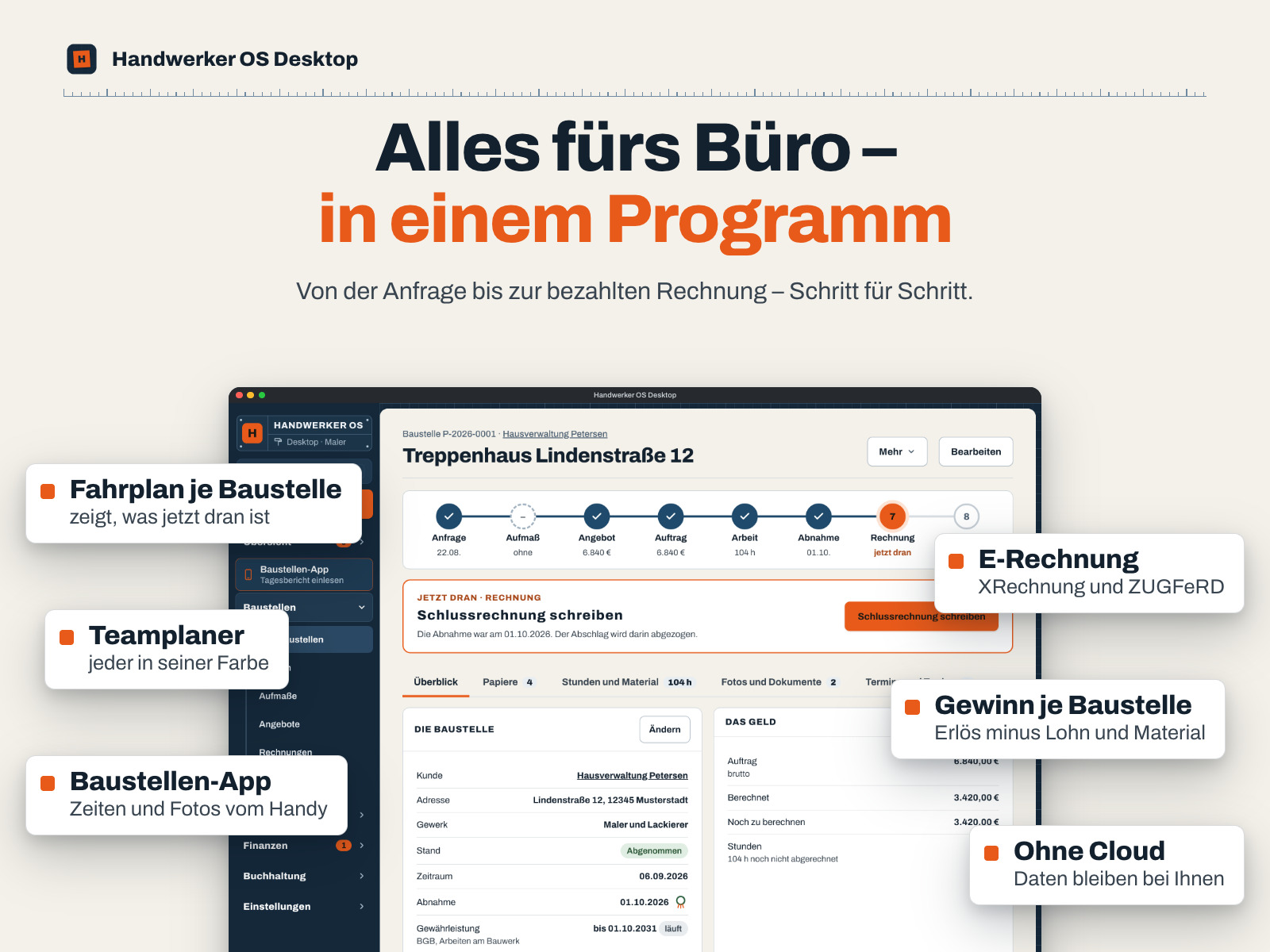 Alles fürs Büro — in einem Programm