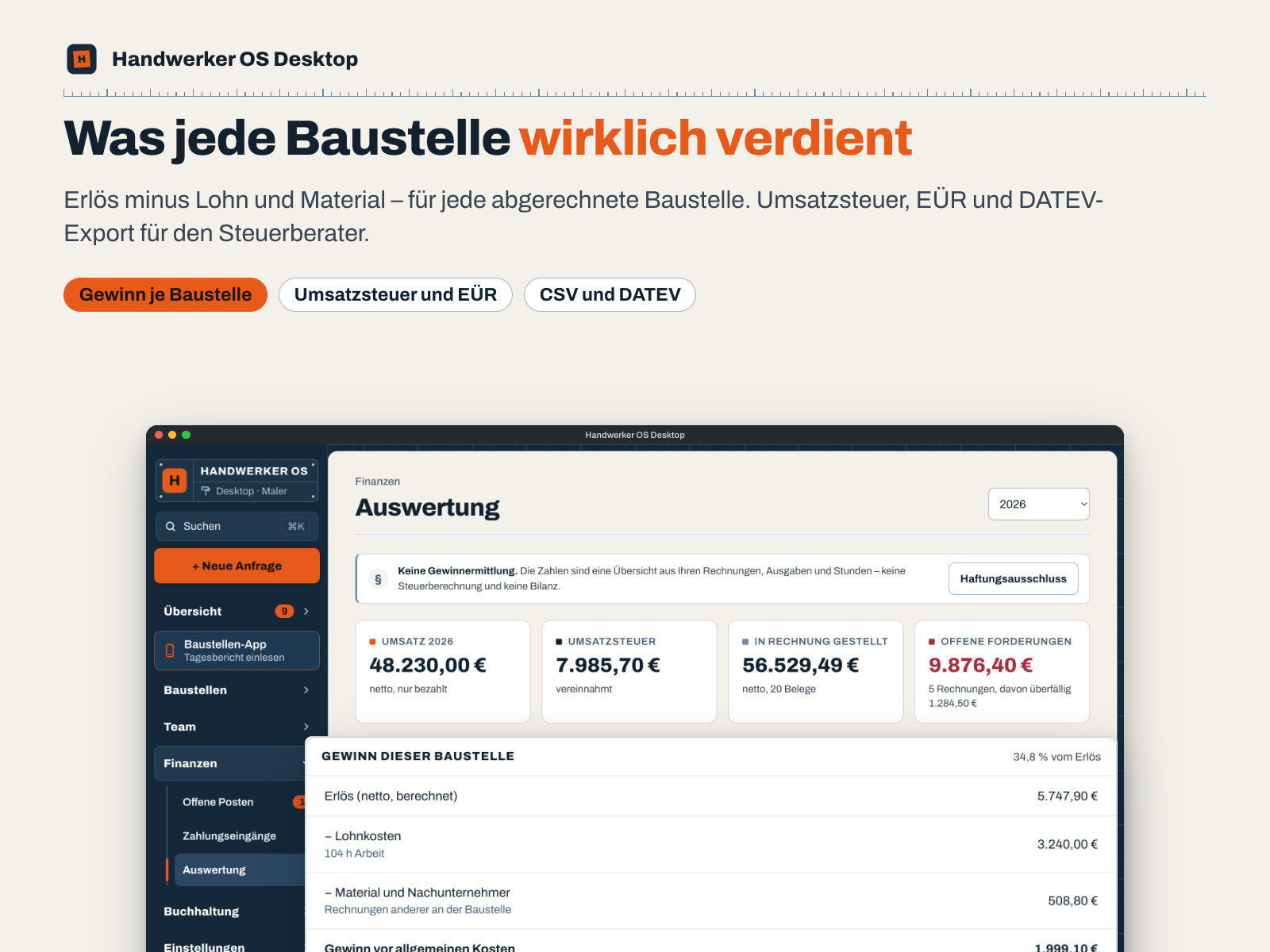 Was jede Baustelle wirklich verdient